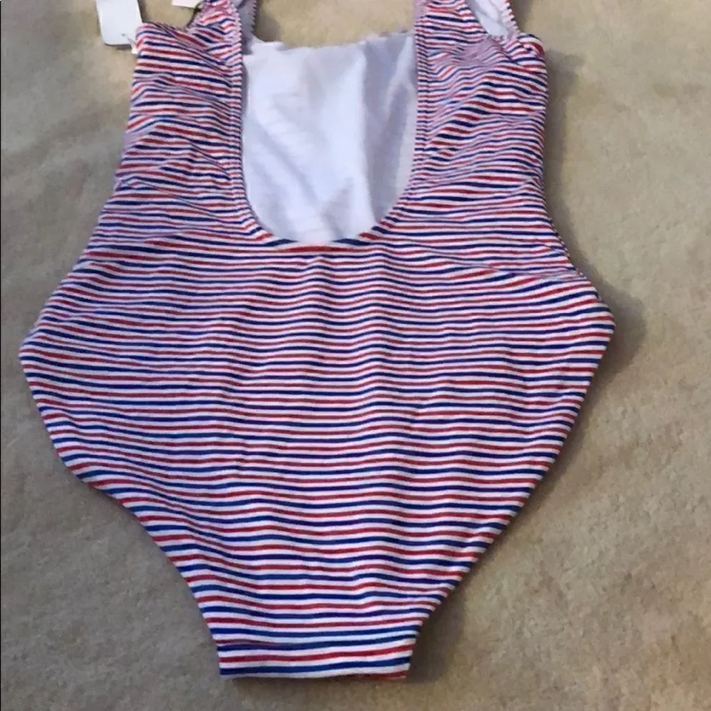 NWT Onia Kelly 1-piece {Barney’s} XL Red/White/Blu
